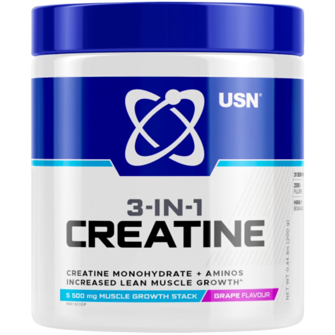 3 in 1 Creatine Grape 200g  